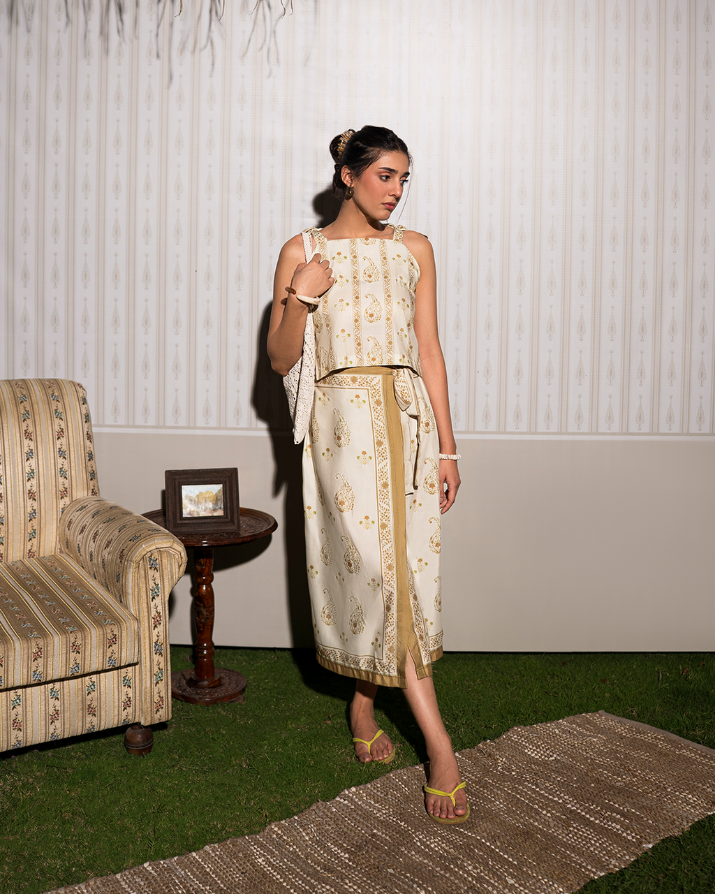 Vintage Floral Dress