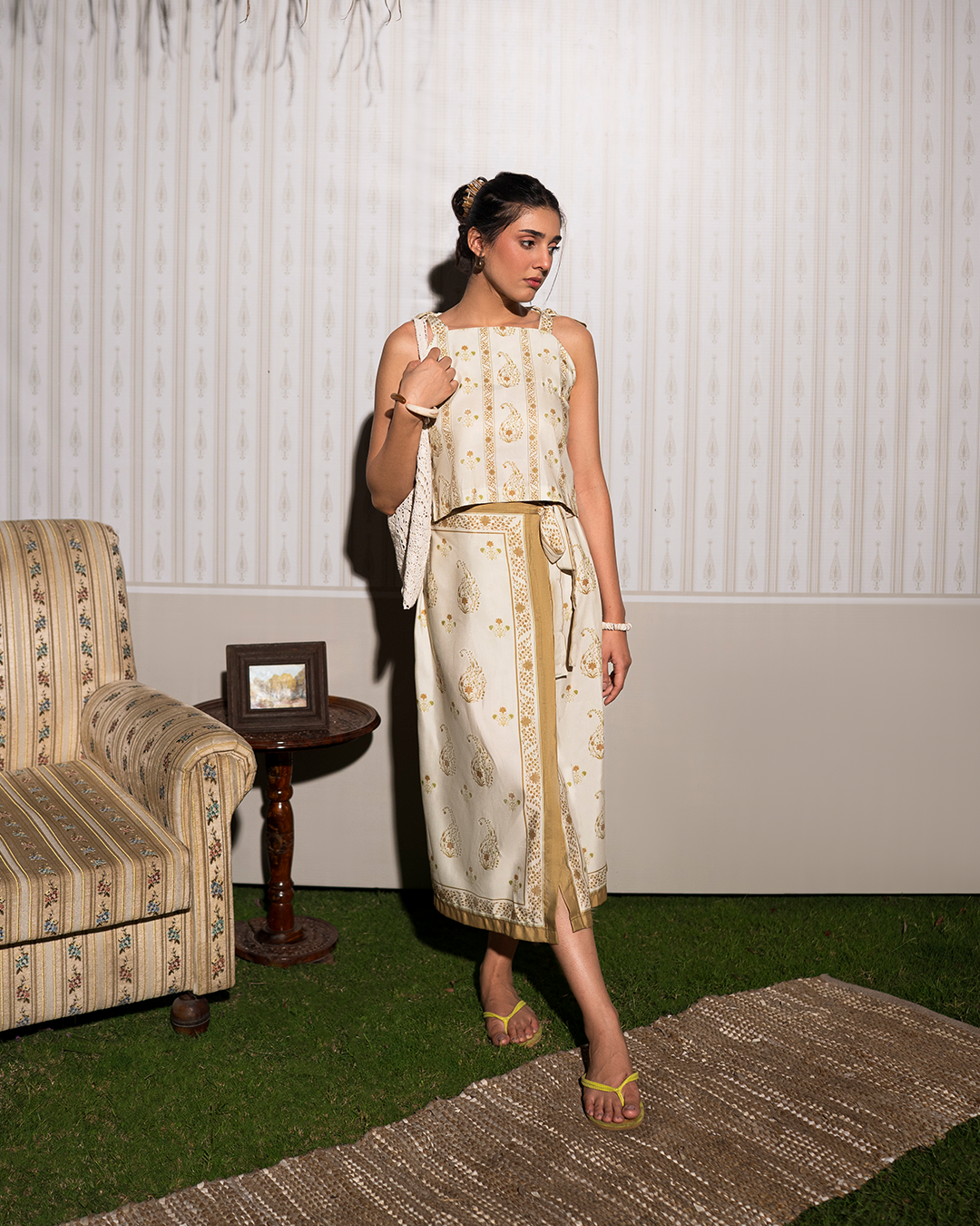 Vintage Floral Dress